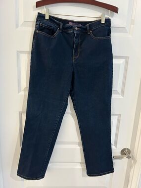 Gloria Vanderbilt Amanda Jeans Blue Size 12S Short
